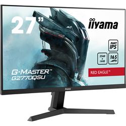 iiyama G-Master Red Eagle gaming monitor G2770QSU-B1 27" Black, Ultra Slim Bezel, IPS, 165Hz, 0.5ms, FreeSync, HDMI, Display Port, USB Hub