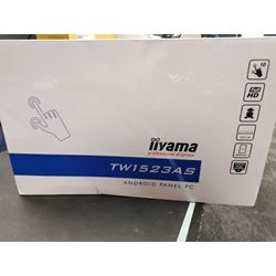 BOX DAMAGE iiyama ProLite TW1523AS-B1P, 15.6” Full HD PCAP 10pt touch screen with Android and POE Technology